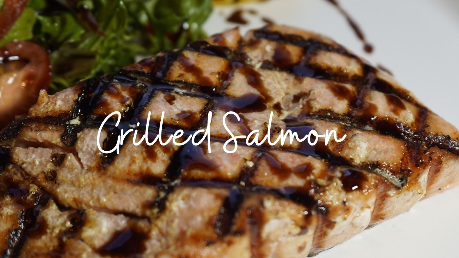 Grilled salmon at Levant Mediterranean