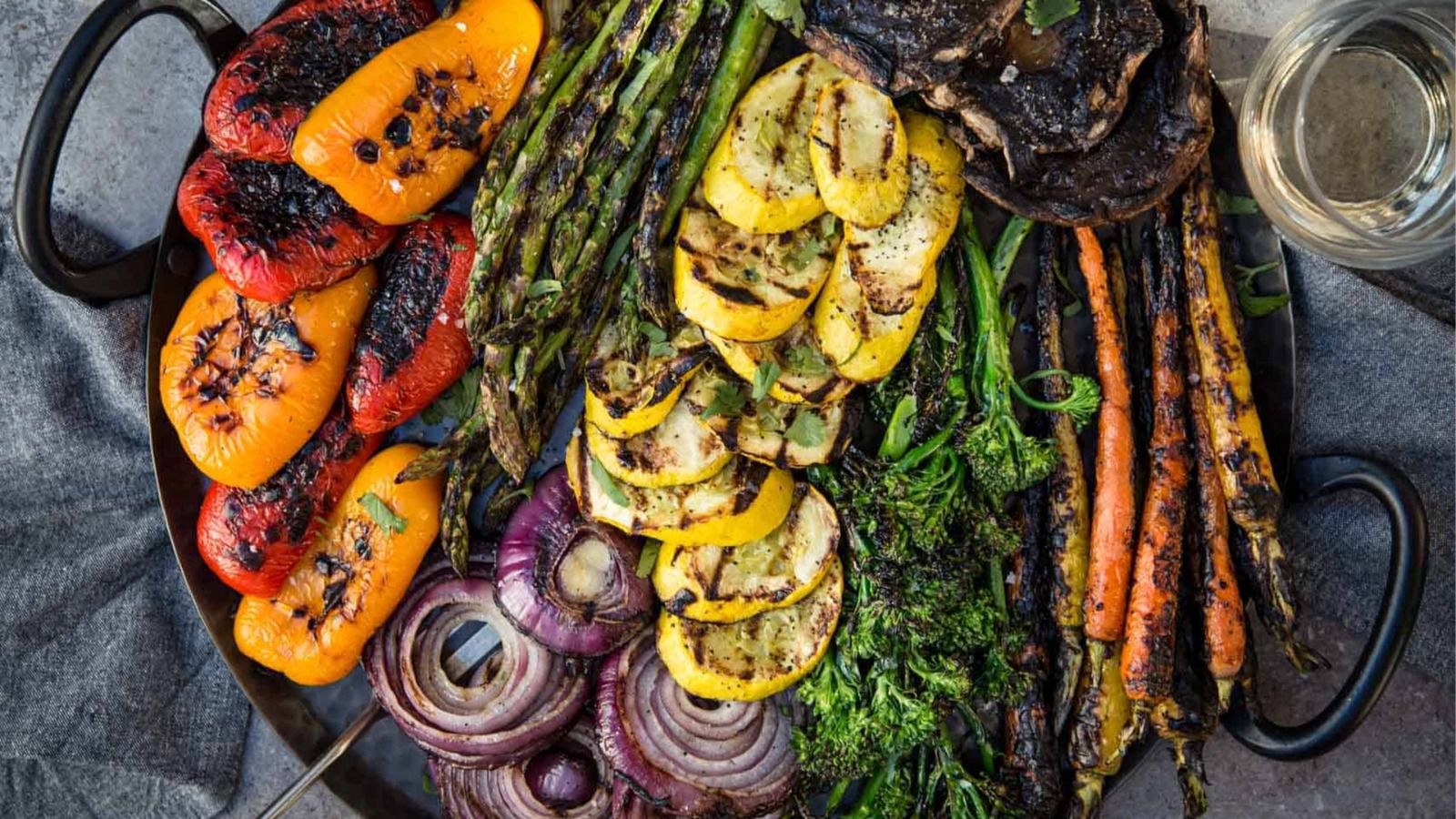 Grilled vegetables at Levant Mediterranean